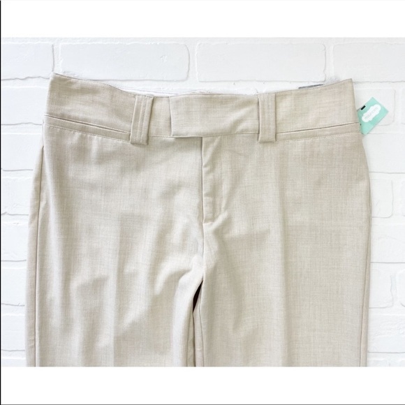 Maurices Cropped Capri Dress Pants Cream Size 11/12 - Picture 2 of 7